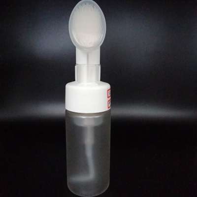 Factory direct sell wash brush bottle 100ml  120ml 150ml foam brush foam pump bottle